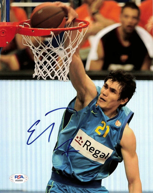 Ersan Ilyasova signed 8x10 photo PSA/DNA Milwaukee Bucks Autographed