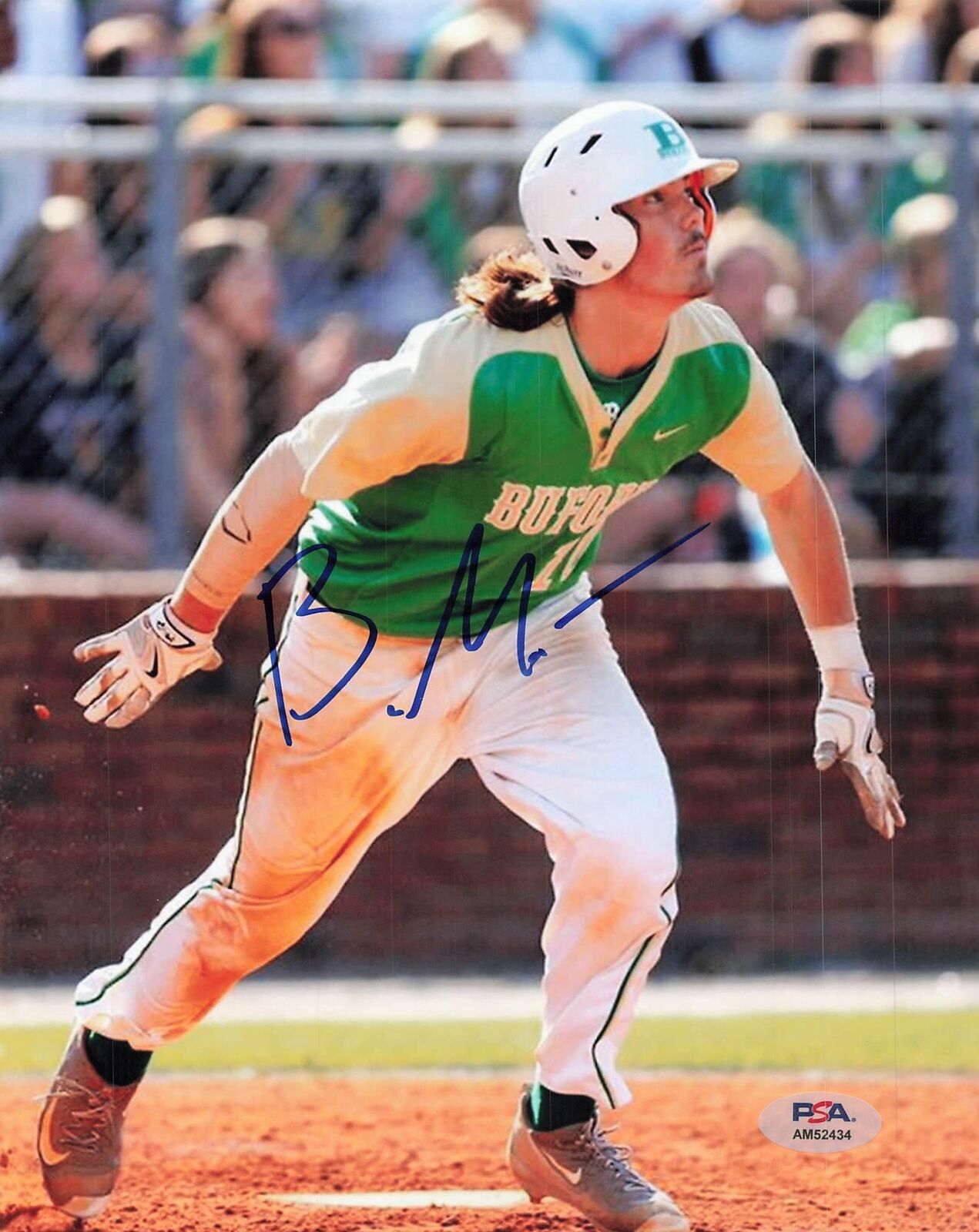 Brandon Marsh signed 8x10 photo PSA/DNA Philadelphia Phillies Autographed