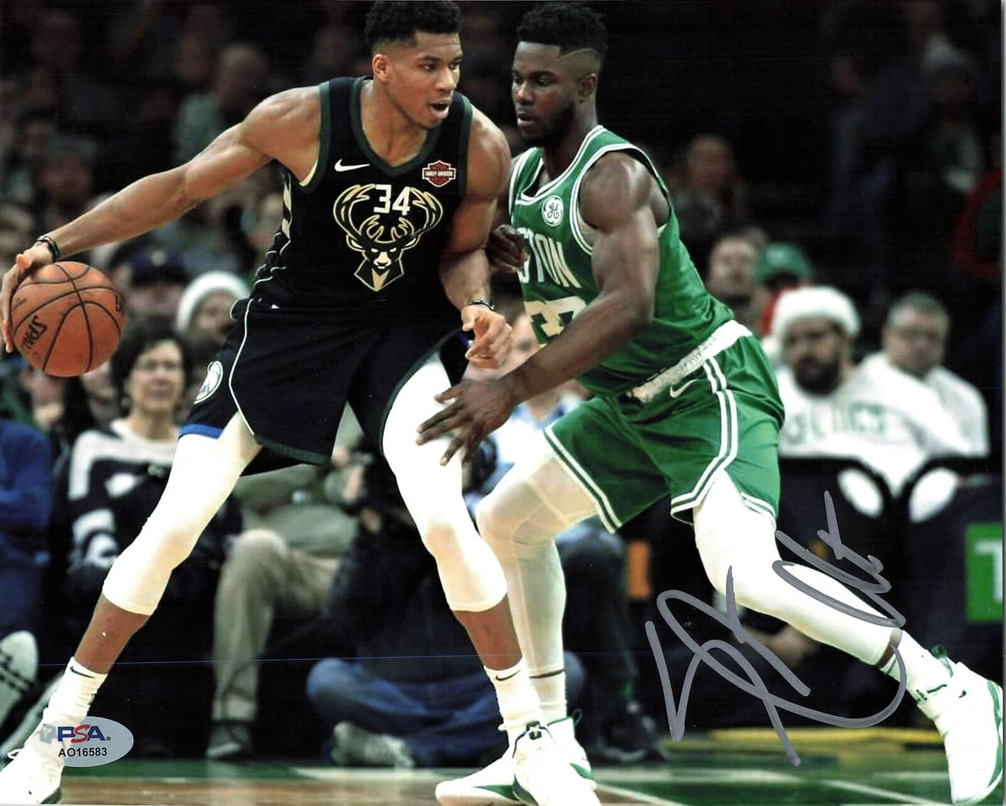 Semi Ojeleye signed 8X10 photo PSA/DNA Boston Celtics Autographed