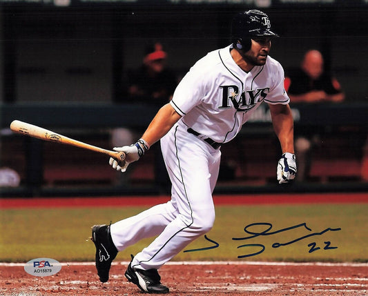 Johnny Damon signed 8x10 photo PSA/DNA Boston Red Sox Autographed