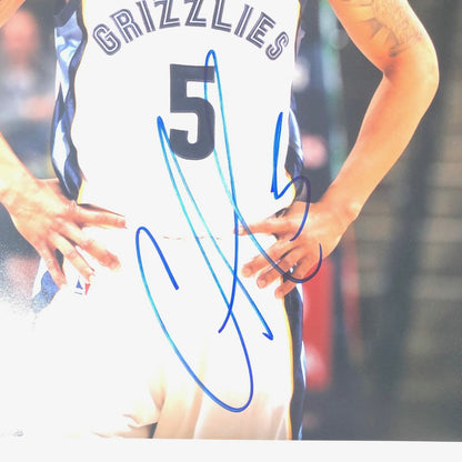 Mike Conley Courtney Lee signed 11x14 photo PSA/DNA Autographed Grizzlies