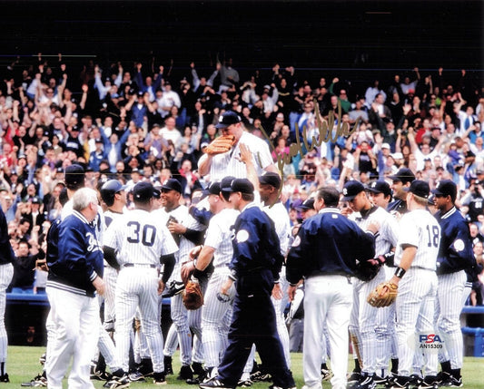 DAVID WELLS signed 8x10 photo PSA/DNA New York Yankees Autographed