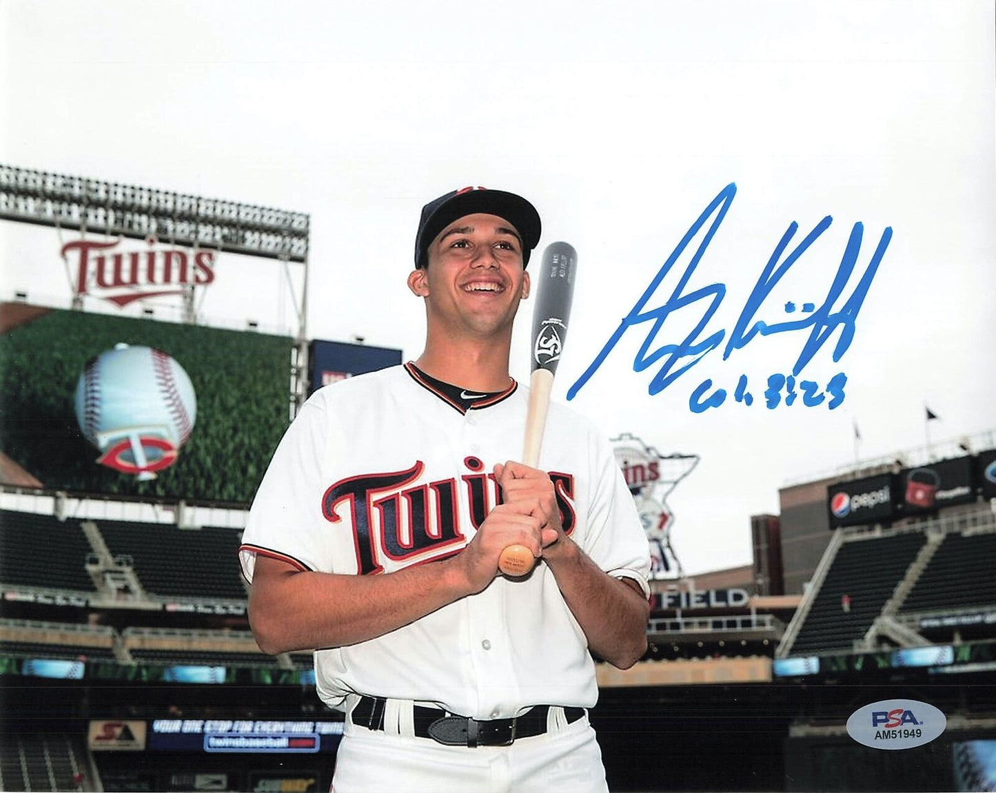 Alex Kirilloff signed 8x10 photo PSA/DNA Minnesota Twins Autographed