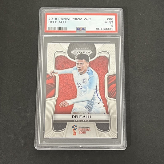 2018 Panini Prizm World Cup #66 Dele Alli PSA 9