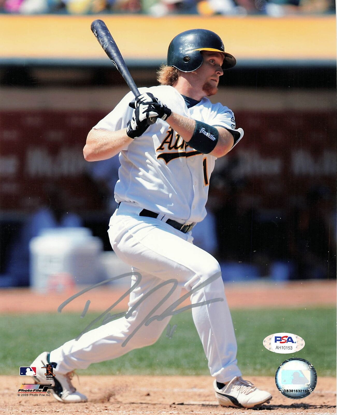 Daniel Johnson signed 8x10 photo PSA/DNA Oakland Athletics Autographed