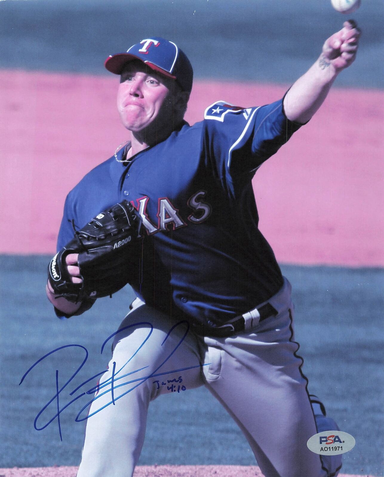 ROBBIE RAY Signed 8x10 photo PSA/DNA Arizona Diamondbacks Autographed