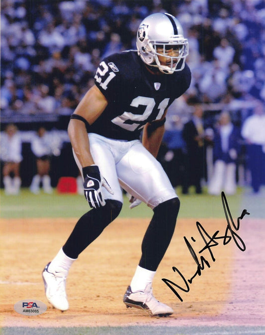 GEORGE ATKINSON signed 8x10 photo PSA/DNA Oakland Raiders Autographed