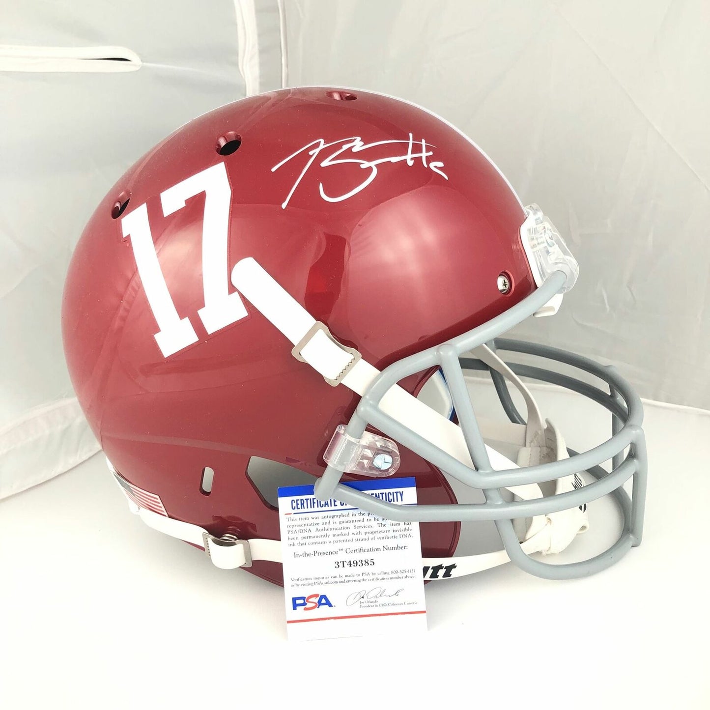 Bryce Young Signed Full Size Schutt Replica Helmet PSA/DNA Alabama Crimson Tide