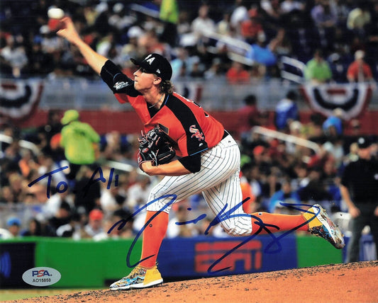 MICHAEL KOPECH signed 8x10 photo Chicago White Sox PSA/DNA Autographed