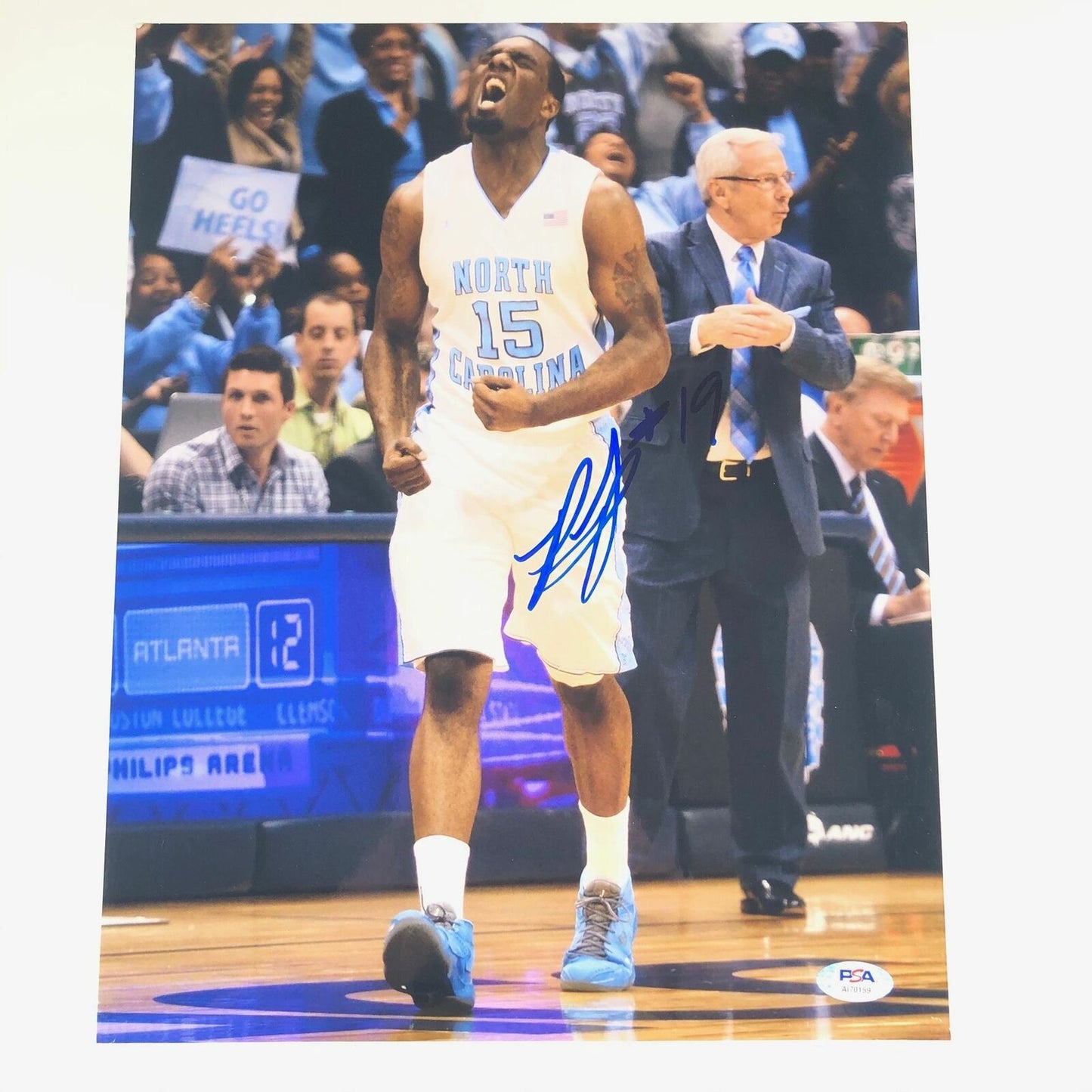 PJ HAIRSTON Signed 11x14 photo PSA/DNA North Carolina Autographed