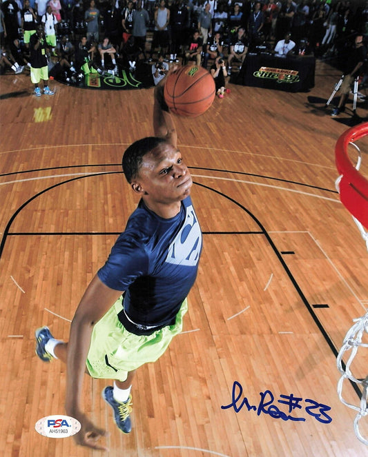 Ivan Rabb signed 8x10 photo PSA/DNA Cal Bears Autographed Knicks