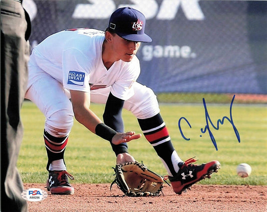 Carter Young signed 8x10 photo PSA/DNA Autographed Vanderbilt