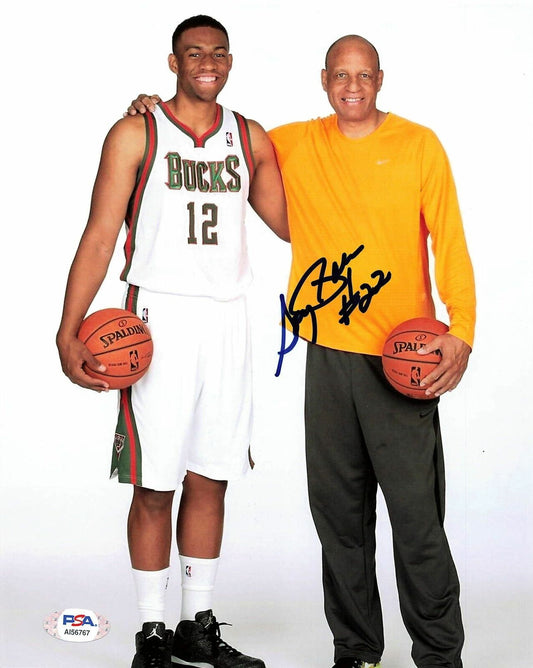 Sonny Parker signed 8x10  photo PSA/DNA Milwaukee Bucks Autographed