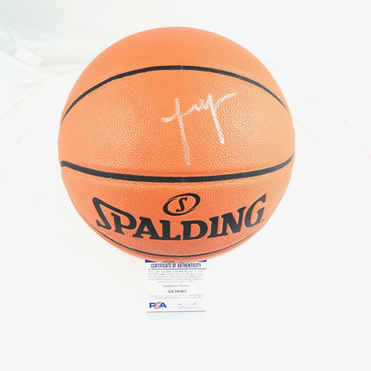 Jalen Green signed Basketball PSA/DNA Houston Rockets autographed