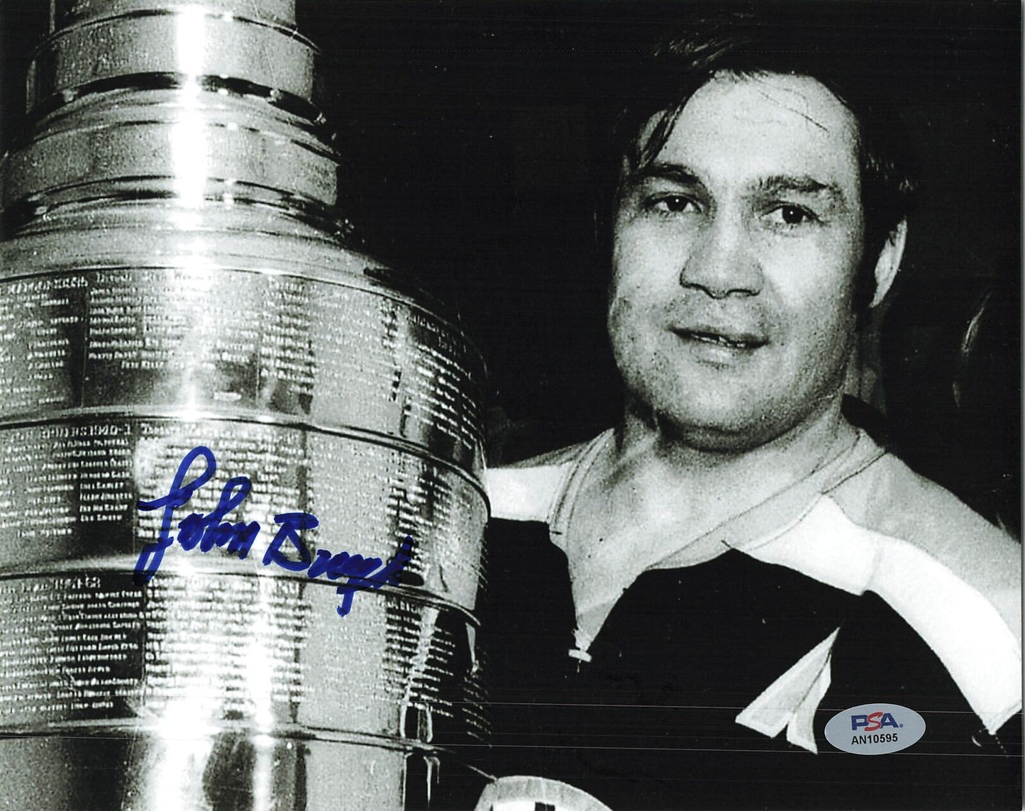 John Bucyk signed 8x10 PSA/DNA Chicago Blackhawks Autographed