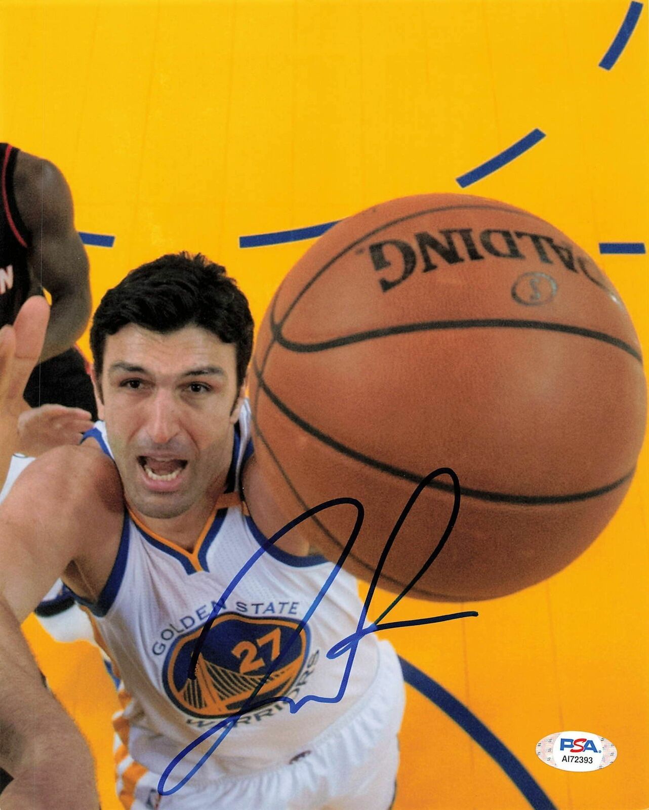 Zaza Pachulia signed 8x10 photo PSA/DNA Autographed Golden Sate Warriors