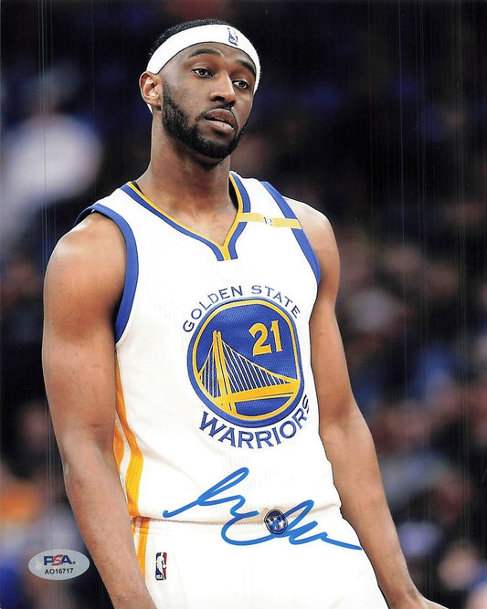 Ian Clark signed 8x10 photo PSA/DNA Golden State Warriors Autographed