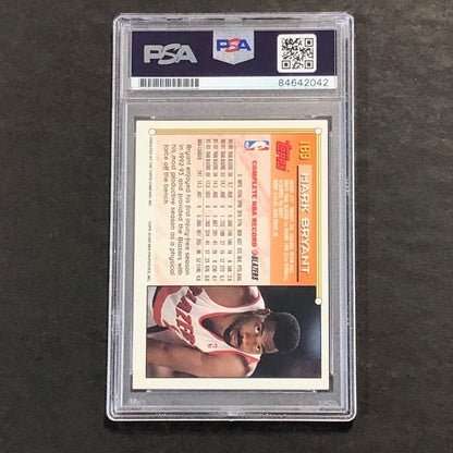 1993-94 Topps Basketball #189 Mark Bryant Signed Card AUTO PSA/DNA Slabbed Rocke