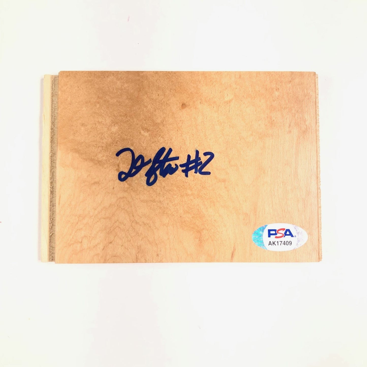 D.J. STEWARD Signed Floorboard PSA/DNA Autographed Duke Blue Devils