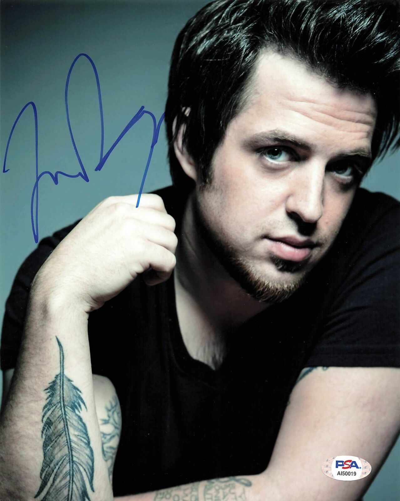 Lee DeWyze signed 8x10 photo PSA/DNA Autographed