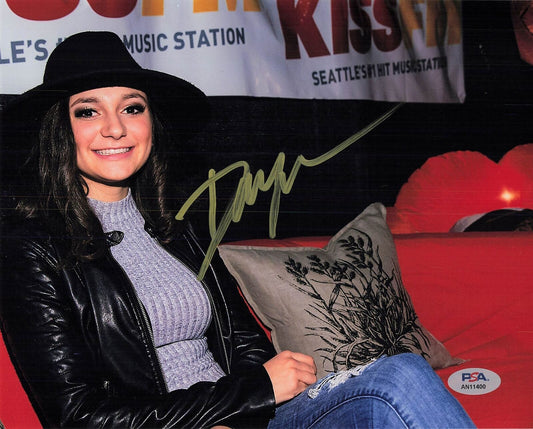 Daya signed 8x10 photo PSA/DNA Autographed Singer