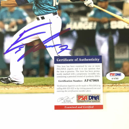 Eric Thames signed 8x10 photo PSA/DNA Seattle Mariners Autographed