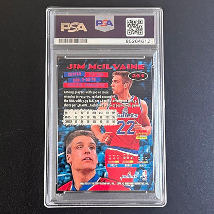 1996-97 Topps Stadium Club #261 Jim Mcilvaine Signed Card AUTO PSA Slabbed Bulle