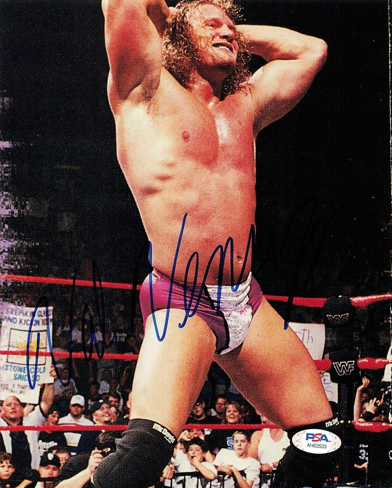 Val Venis Sean Morley signed 8x10 photo PSA/DNA COA WWE Autographed Wrestling
