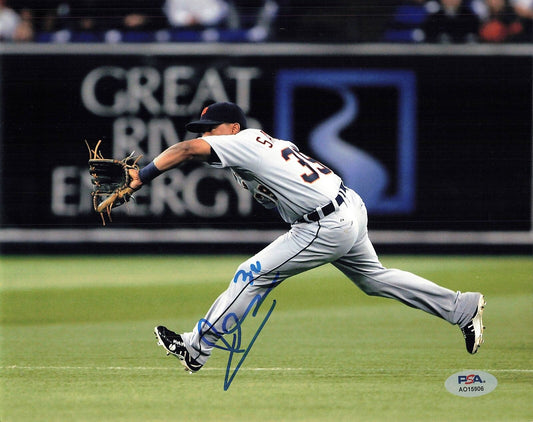 RAMON SANTIAGO signed 8x10 photo PSA/DNA Detroit Tigers Autographed