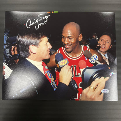 Craig Sager signed 11x14 photo PSA/DNA TNT Autographed