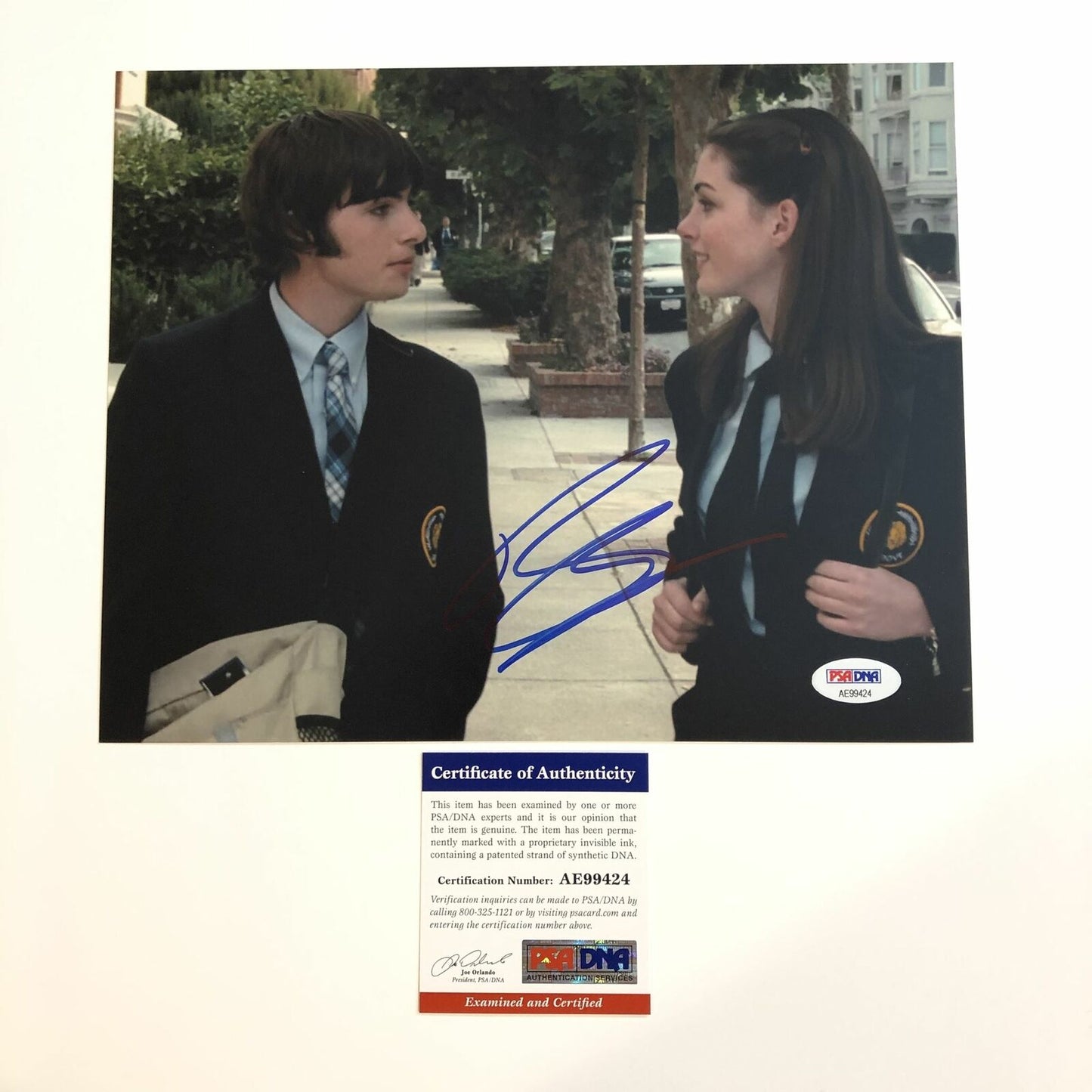 Robert Schwartzman signed 8x10 photo PSA/DNA Autographed The Princes Diaries