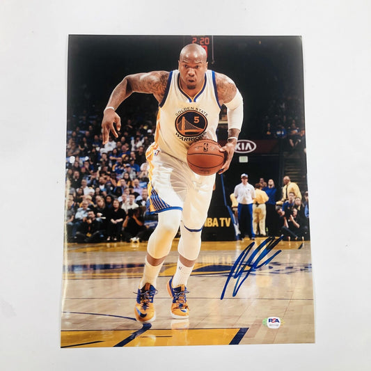 Marreese Speights signed 11x14 photo PSA/DNA Golden State Warriors Autographed