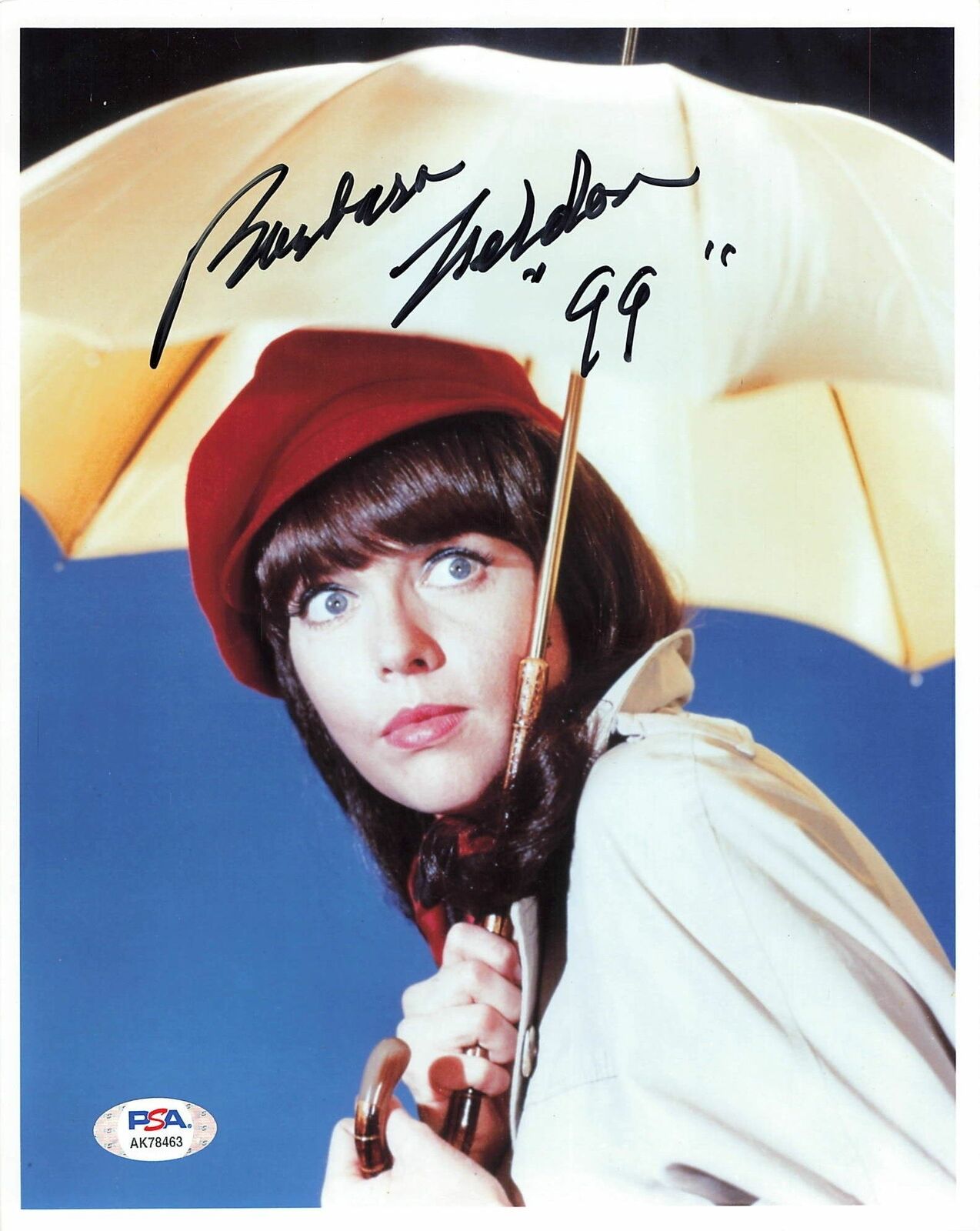 BARBARA FELDON Signed 8x10 photo PSA/DNA Autographed Get Smart