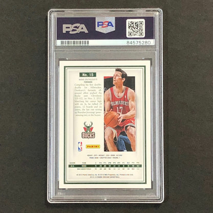 2012-13 Panini Crusade #15 Mike Dunleavy Signed Card AUTO PSA/DNA Slabbed Bucks