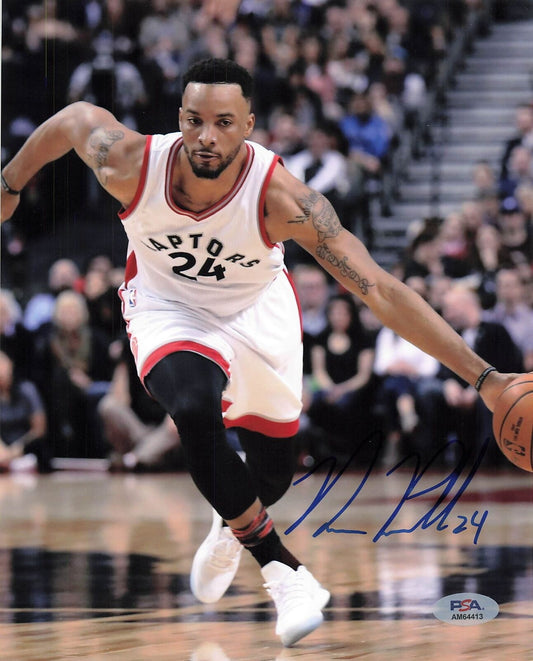 NORMAN POWELL signed 8x10 photo PSA/DNA Toronto Raptors Autographed