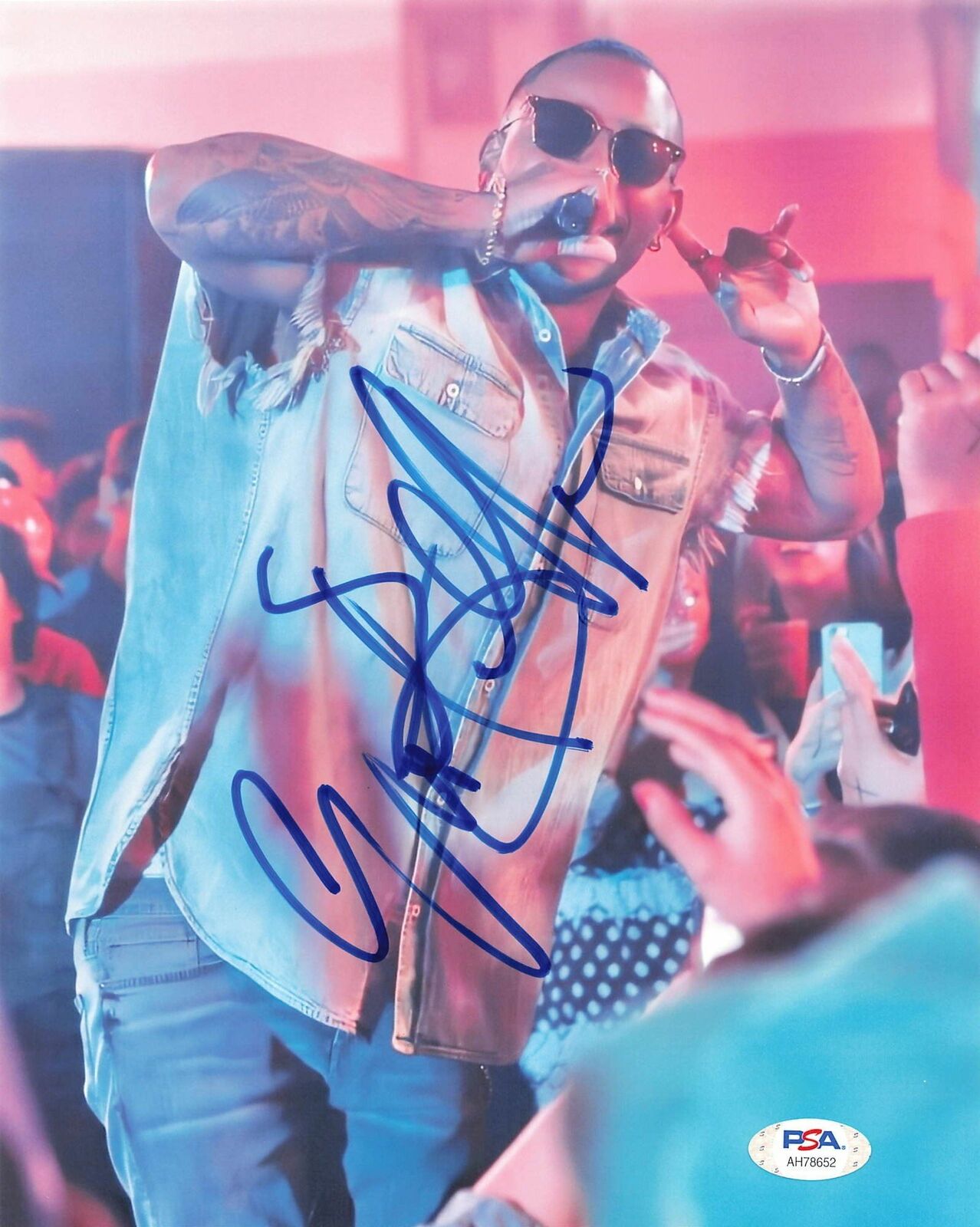 Eric Bellinger signed 8x10 photo PSA/DNA Autographed