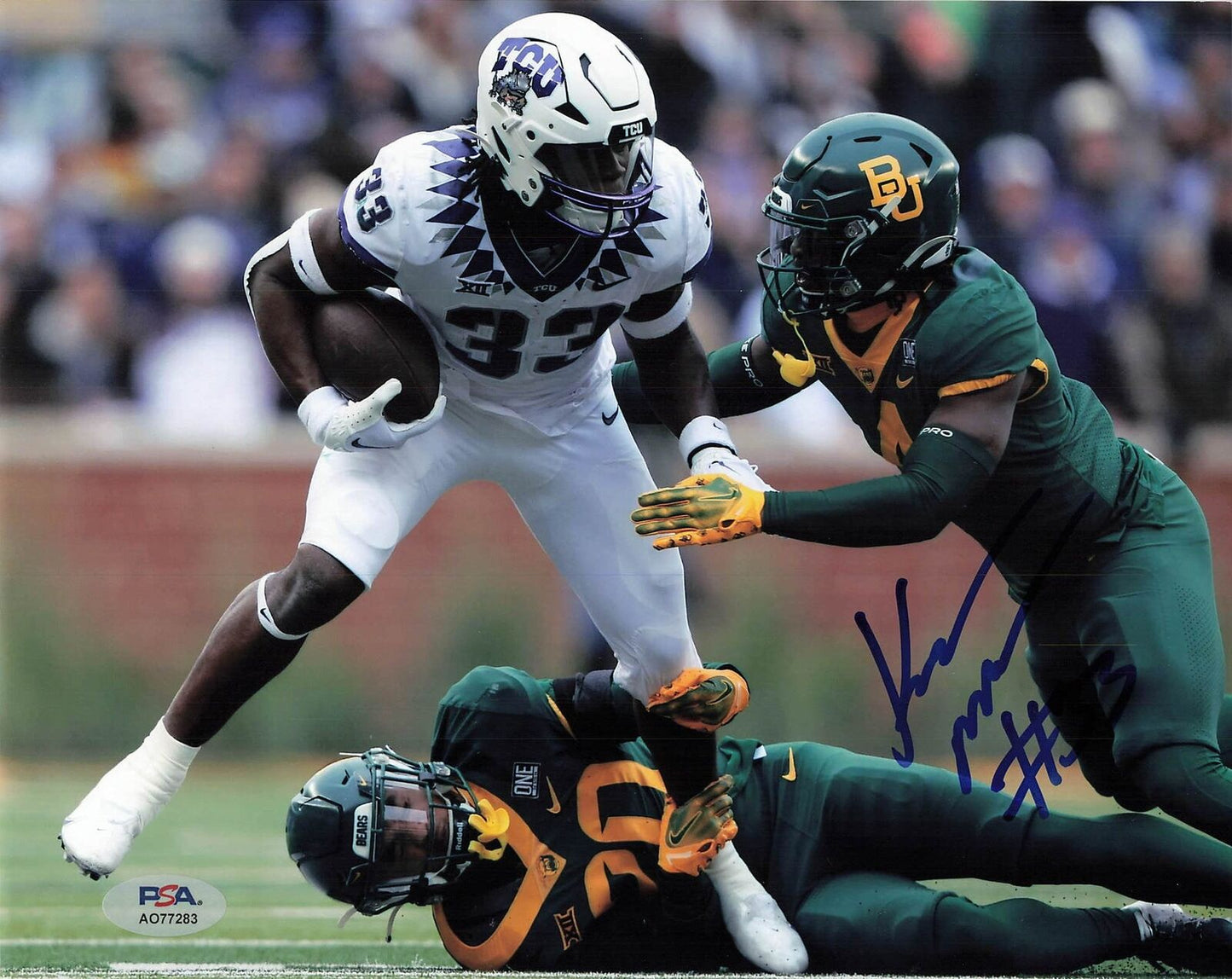 Kendre Miller Signed 8x10 photo PSA/DNA TCU Horned Frogs Autographed