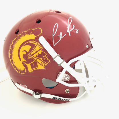 Lincoln Riley Signed Helmet Fanatics USC Trojans Autographed