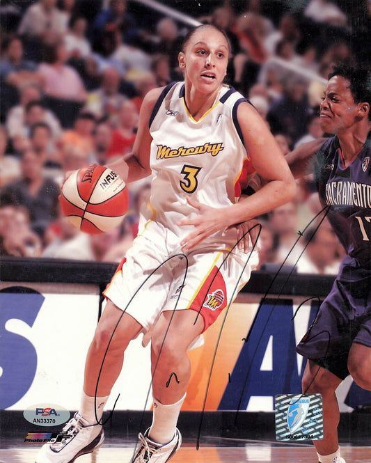 Diana Taurasi Signed 8x10 photo WNBA PSA/DNA Autographed