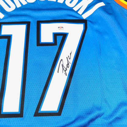 Aleksej Pokusevski signed jersey PSA/DNA Oklahoma City Thunder Autographed