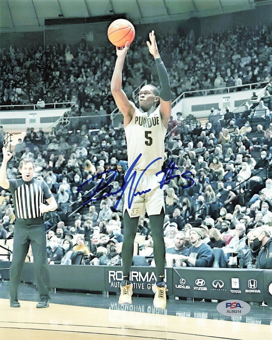 BRANDON NEWMAN signed 8x10 photo PSA/DNA Purdue Boilermakers Autographed