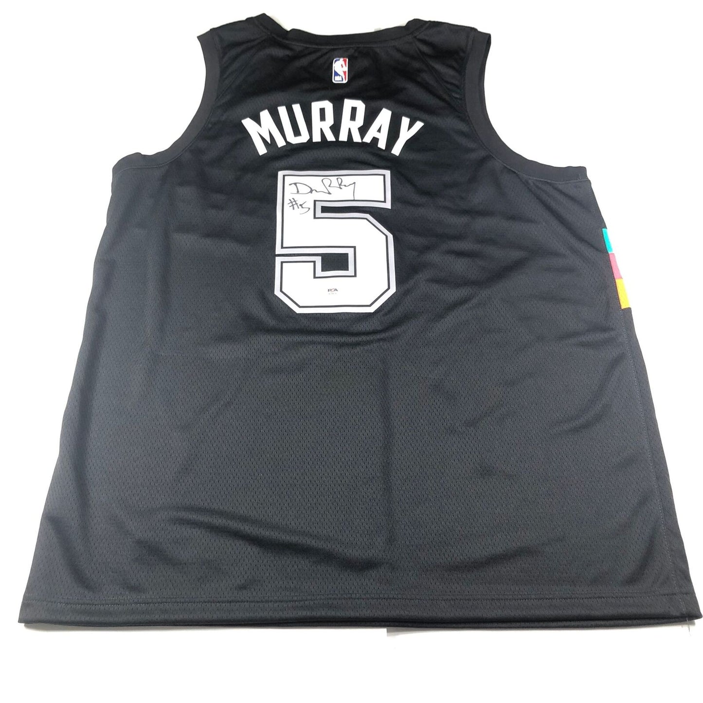 DeJounte Murray signed jersey PSA/DNA San Antonio Spurs Autographed