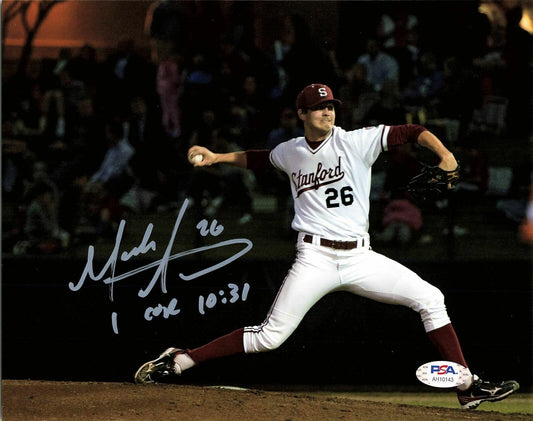 Mark Appel signed 8x10 photo PSA/DNA Stanford Cardinals Autographed Phillies