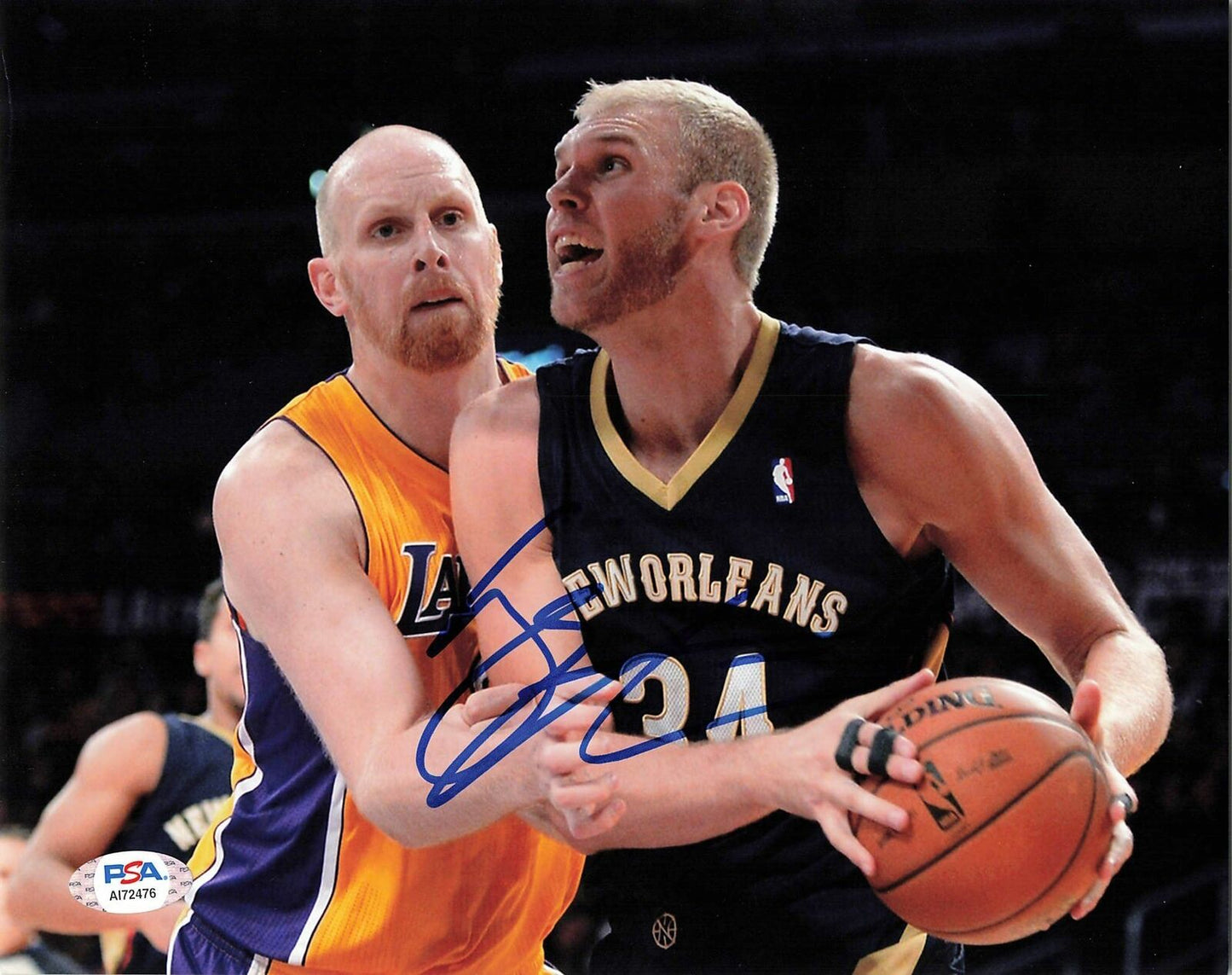 GREG STIEMSMA signed 8x10 photo PSA/DNA New Orleans Pelicans Autographed