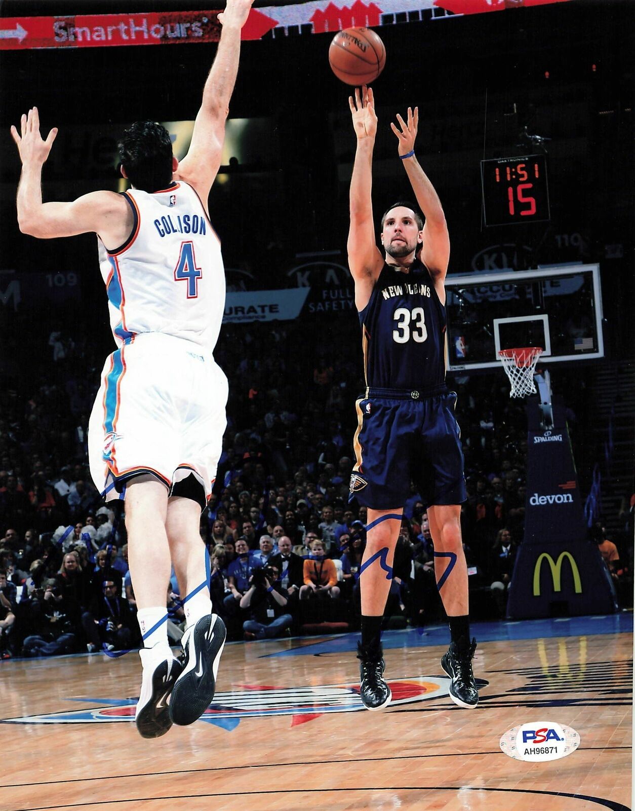 Ryan Anderson signed 8x10 Photo PSA/DNA New Orleans Pelicans Autographed