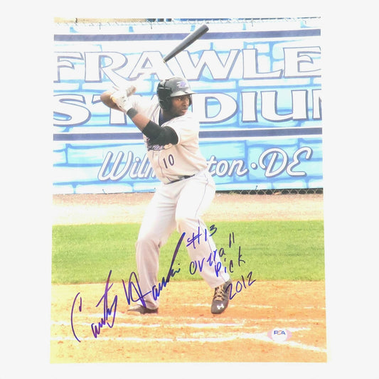 Courtney Hawkins signed 11x14 photo PSA/DNA Chicago White Sox Autographed