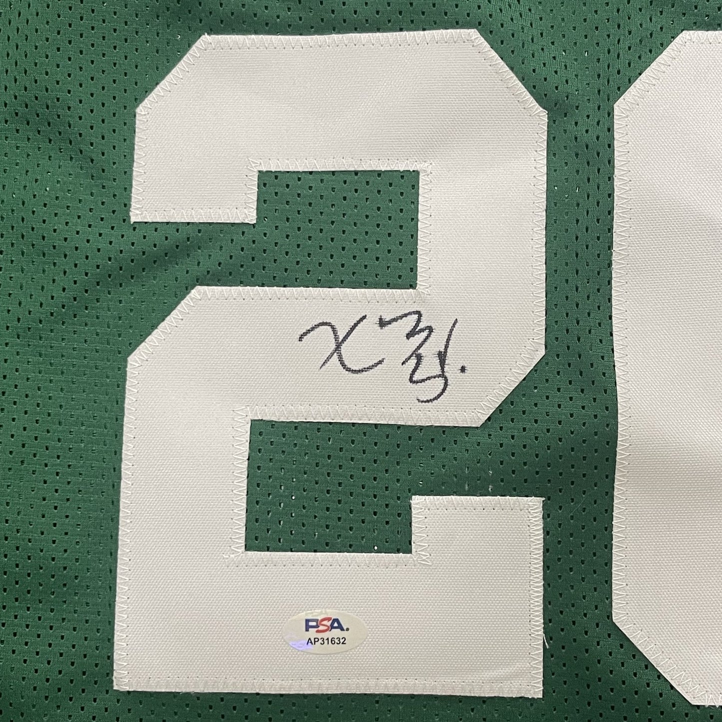 Xavier Tillman Sr. Signed Jersey Boston Celtics Autographed