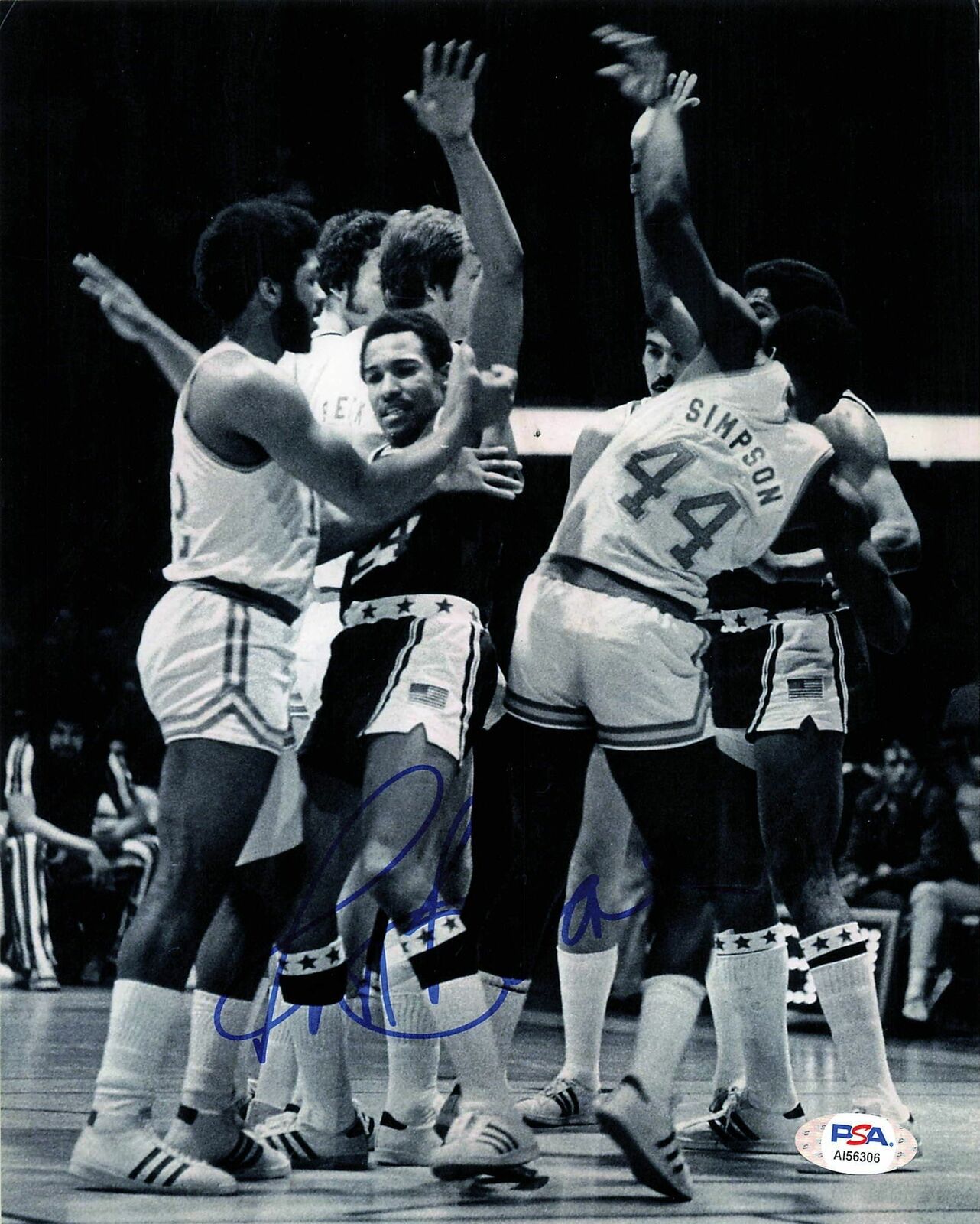 Ron Boone signed 8x10 photo PSA/DNA Lakers Autographed