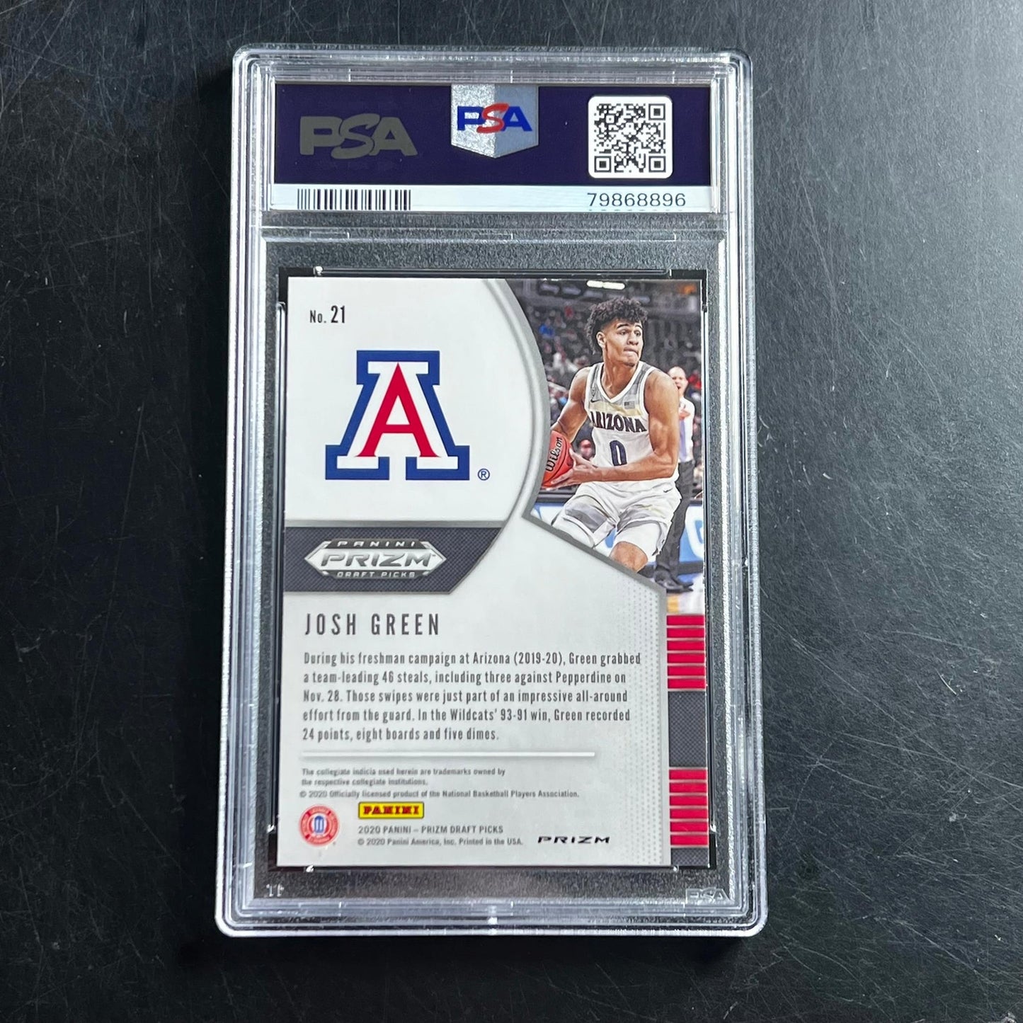2020-21 Panini Prizm DP Pink Ice #21 Josh Green Signed Card AUTO Authentic MINT