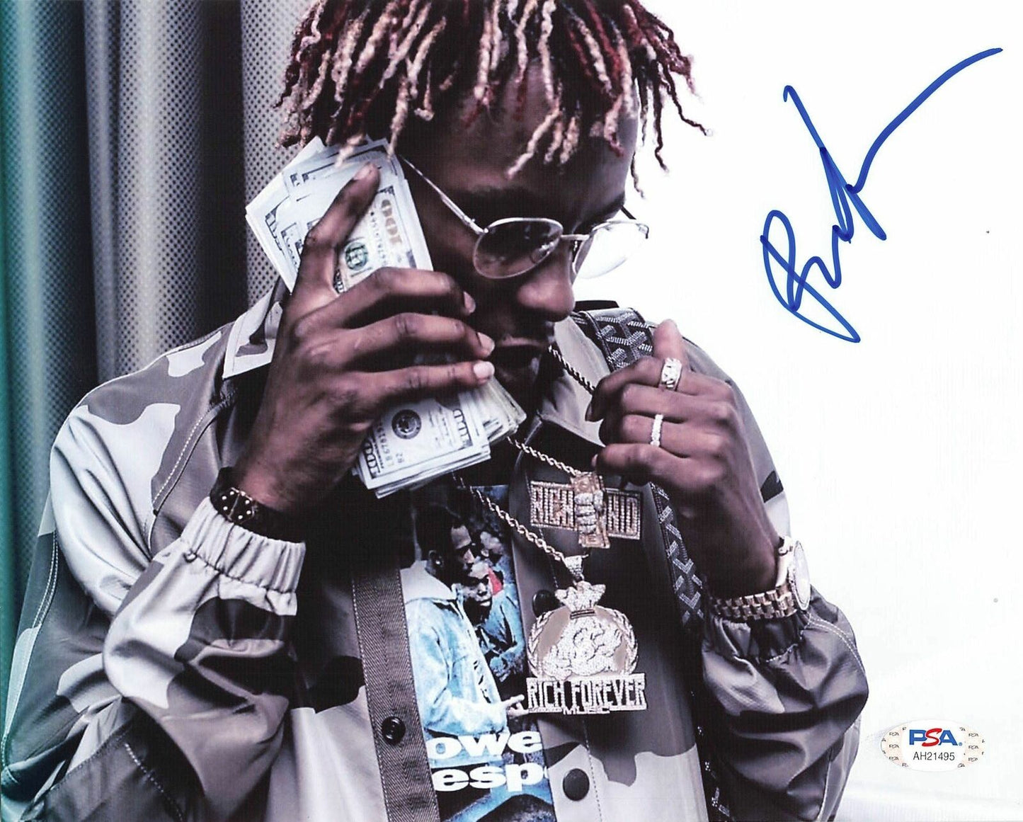 Rich The Kid signed 8x10 photo PSA/DNA Autographed Rapper